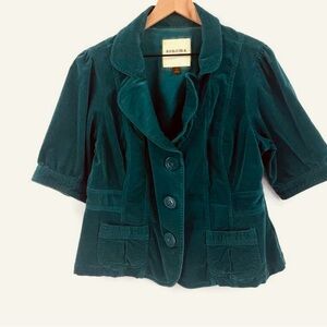 Sonoma Women's emerald Corduroy Blazer